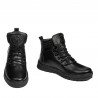 Czarne buty męskie 4141