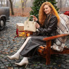 Eleganckie buty damskie 1299 beżowe