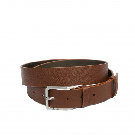 Pasek męski 60b biz brązowy