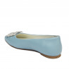 Damskie baleriny 1301 baby blue