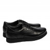 Casualowe buty męskie 961 czarne