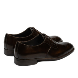 Eleganckie buty męskie 959 a brązowe florantic