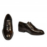 Eleganckie buty męskie 959 a brązowe florantic