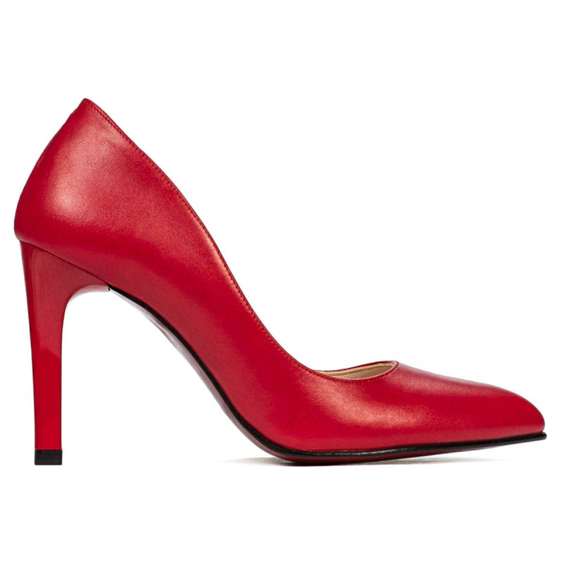 Damskie eleganckie buty 1276 czerwone