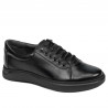 Buty casual/sportowe męskie 960m czarne