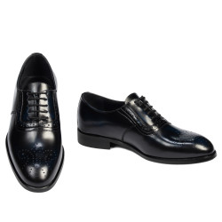 Eleganckie buty męskie 959 a indigo florantic