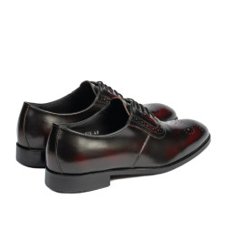 Eleganckie buty męskie 959 a bordo florantic