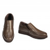 Męskie buty casual 962 kawa