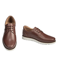 Męskie buty casual 961 koniak