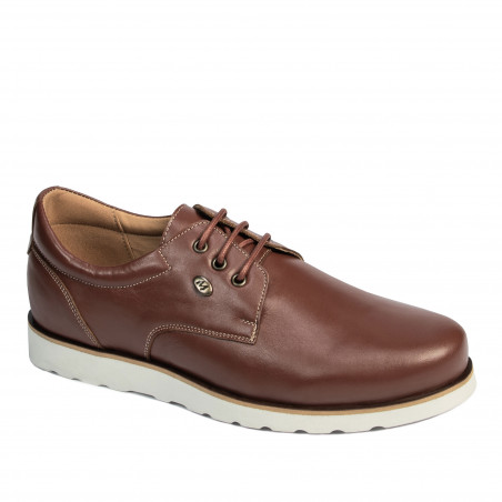 Męskie buty casual 961 koniak