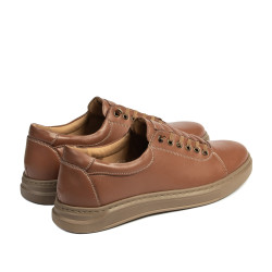Buty casual/sportowe męskie 960 brązowe