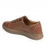 Buty casual/sportowe męskie 960 brązowe