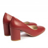 Eleganckie buty damskie 1305 bordo
