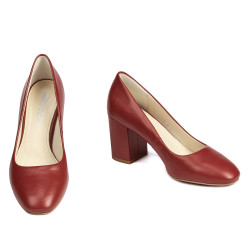 Eleganckie buty damskie 1305 bordo