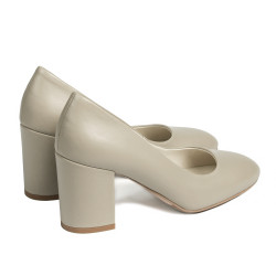 Eleganckie buty damskie 1305 piasek