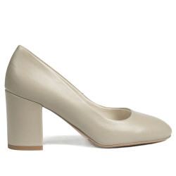 Eleganckie buty damskie 1305 piasek
