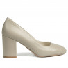 Eleganckie buty damskie 1305 piasek