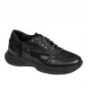 Buty sportowe męskie 966 czarno-szare