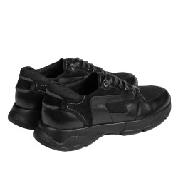 Buty sportowe męskie 966 czarno-szare