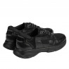 Buty sportowe męskie 966 czarno-szare