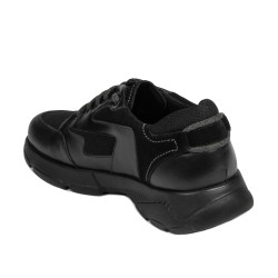 Buty sportowe męskie 966 czarno-szare