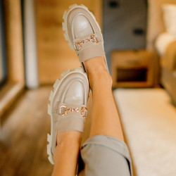 Damskie buty casual 6065 piasek