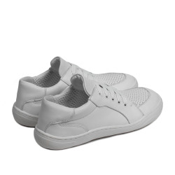 Damskie buty casual 6071 białe
