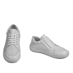 Damskie buty casual 6071 białe
