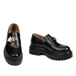 Damskie buty casual 6072 czarne