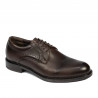 Eleganckie buty męskie 965 a kawa