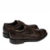Eleganckie buty męskie 965 a kawa