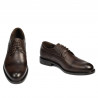 Eleganckie buty męskie 965 a kawa
