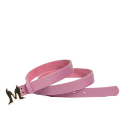 Damski pasek 41m fioletowy saffiano