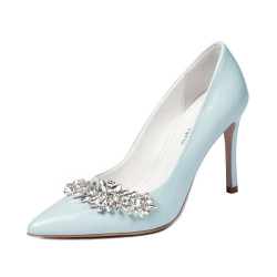 Eleganckie buty damskie 1300 baby blue