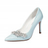 Eleganckie buty damskie 1300 baby blue