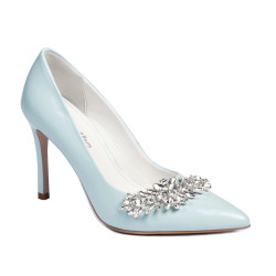 Eleganckie buty damskie 1300 baby blue