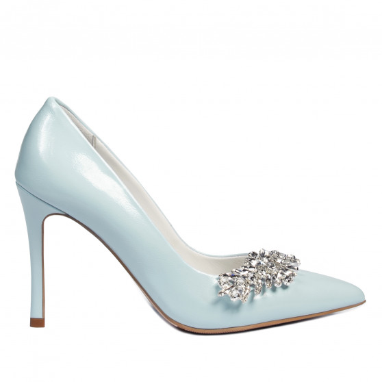 Eleganckie buty damskie 1300 baby blue