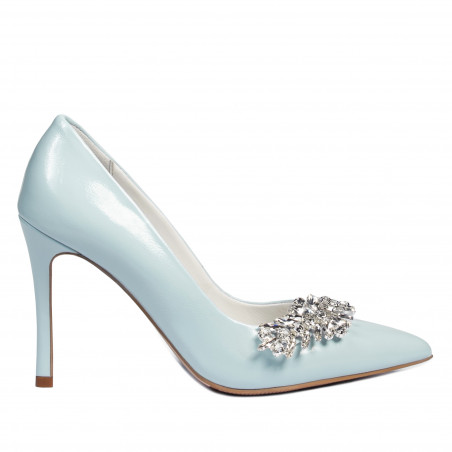 Eleganckie buty damskie 1300 baby blue