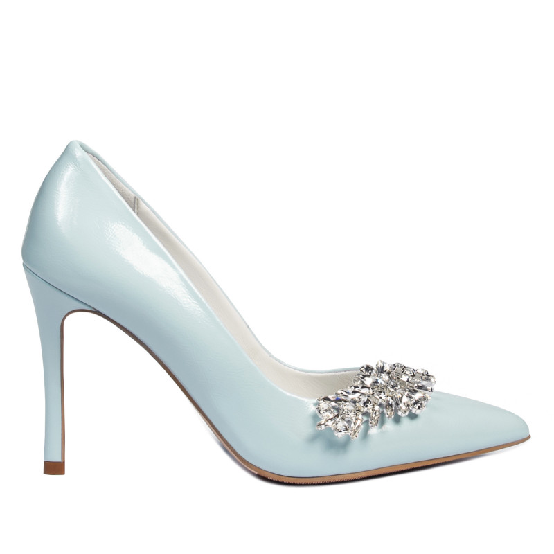 Eleganckie buty damskie 1300 baby blue