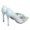 Eleganckie buty damskie 1300 baby blue