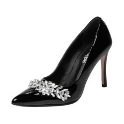 Eleganckie buty damskie 1300 lakier czarny