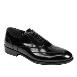 Eleganckie buty męskie 964 w kolorze czarnym florantic