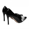 Eleganckie buty damskie 1300 lakier czarny