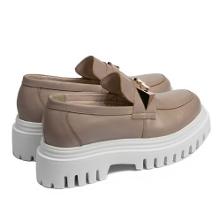 Damskie buty casual 6072 piasek