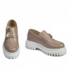 Damskie buty casual 6072 piasek