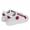 Buty sportowe damskie 6073 białe+fuksja