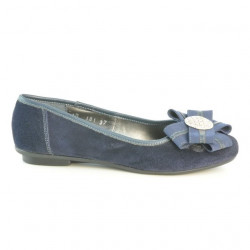 Baleriny damskie 181 indigo welur