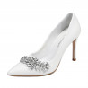 Eleganckie buty damskie 1300 białe