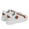 Damskie buty sportowe 6073 biały+camel