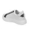 Damskie buty sportowe 6073 biało+szare